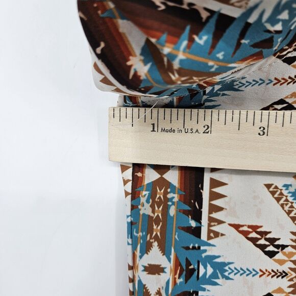 Panhandle Performance Shirt Mens XXL Golf Polo Button‎ Up Southwestern Aztec - Picture 6 of 10
